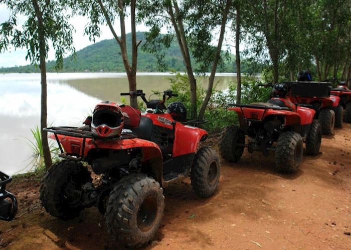 Quad biking in Siem Reap, Cambodia