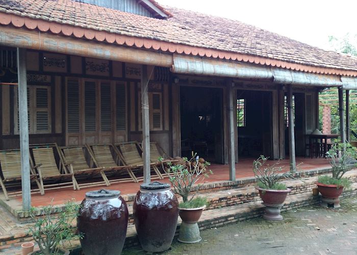 Ut Trinh Homestay,Vinh Long, Front Entrance