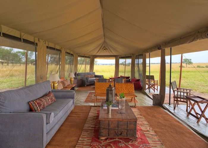 Lounge at Kimondo Camp