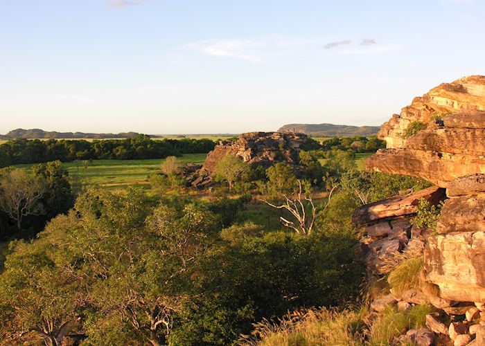 Ubir rock at sunset