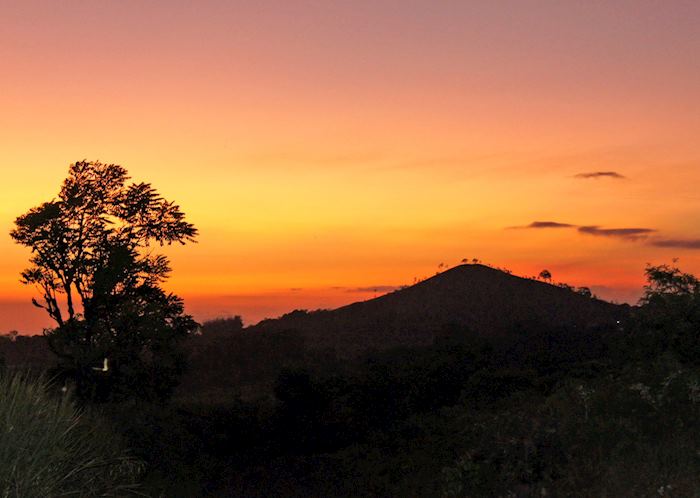 Sunset at the Royal Palm Hotel, Galapagos Islands