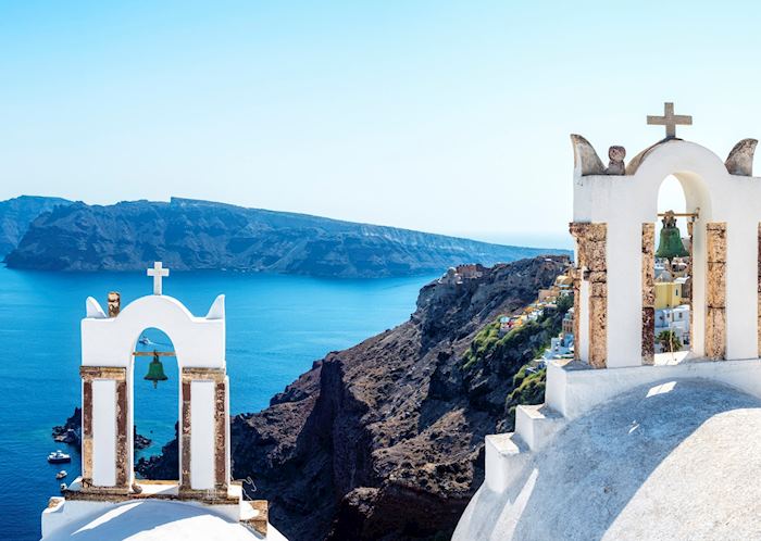 View from the path to Oia, Santorini