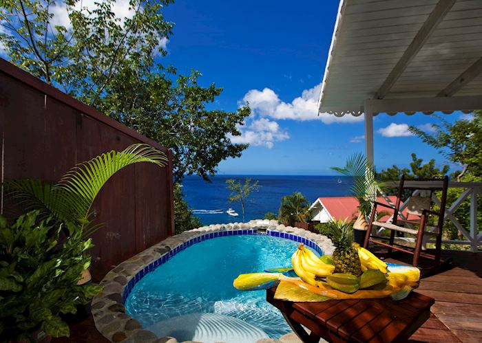 Private Plunge Pool, Ti Kaye Resort & Spa, Saint Lucia