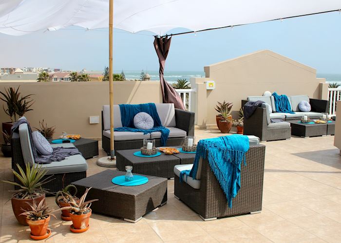 Roof Terrace, Hotel Zum Kaiser, Swakopmund