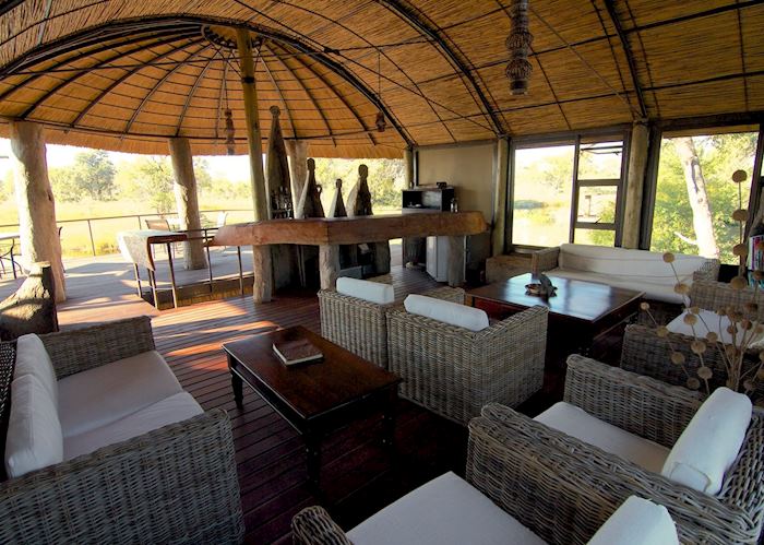 Guest Lounge, Nkasa Lupala Tented Lodge