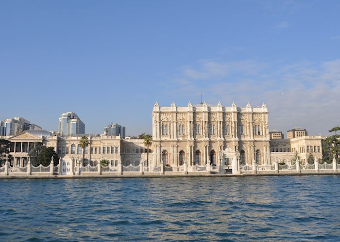 Dolmabahce Palace seen from the Bosphorus, Istanbul