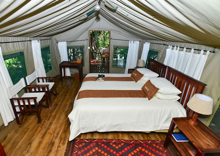 Guest Tent,Ichingo River Lodge,Impalila Island