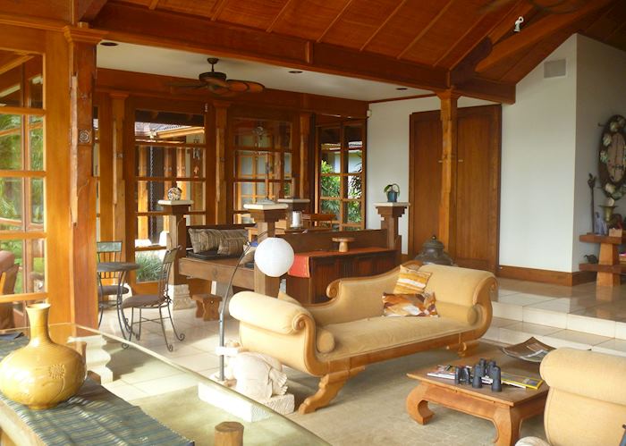Lounge at Ho'Oilo House, Maui