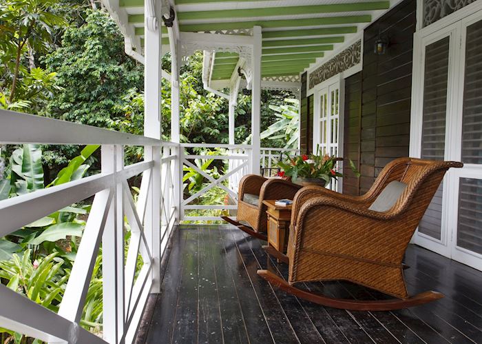 Cottage Balcony, Fond Doux Plantation & Resort, Saint Lucia