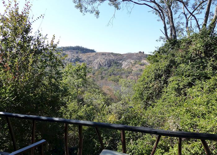 View from the rooms at Big Cave
