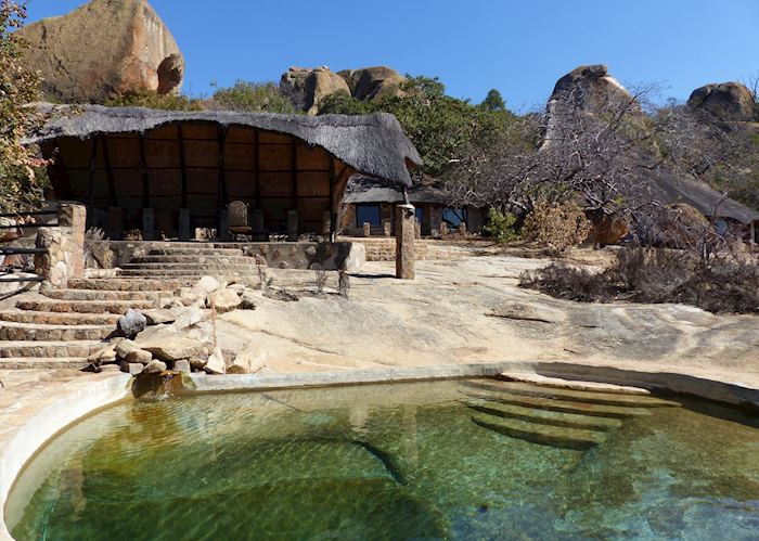 Swimming pool at Big Cave
