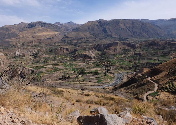 View over Colca Valley, Peru