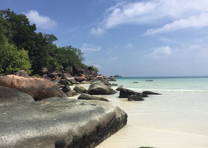 Cote D'Or beach, Praslin