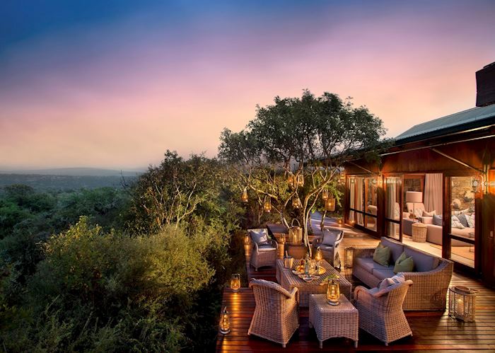 Kwandwe Ecca Lodge deck