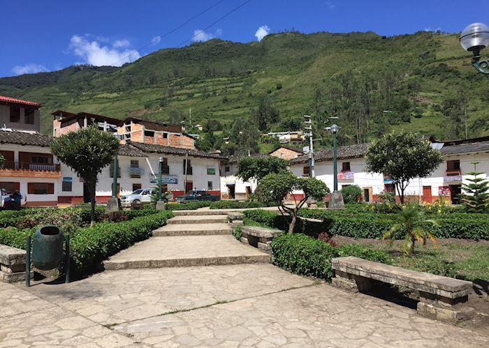Leymebamba main square