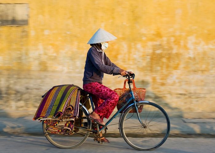 Local cyclist, Hoi An
