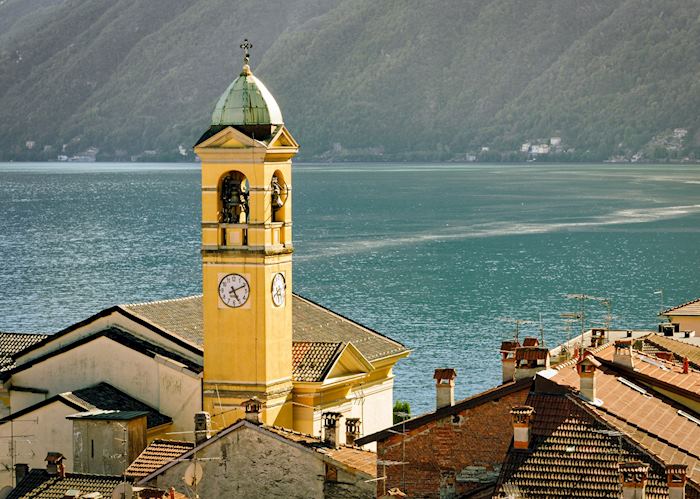 Church, Lake Como