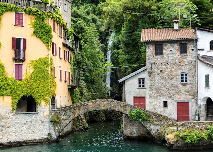 The Nesso Waterfall, Lake Como