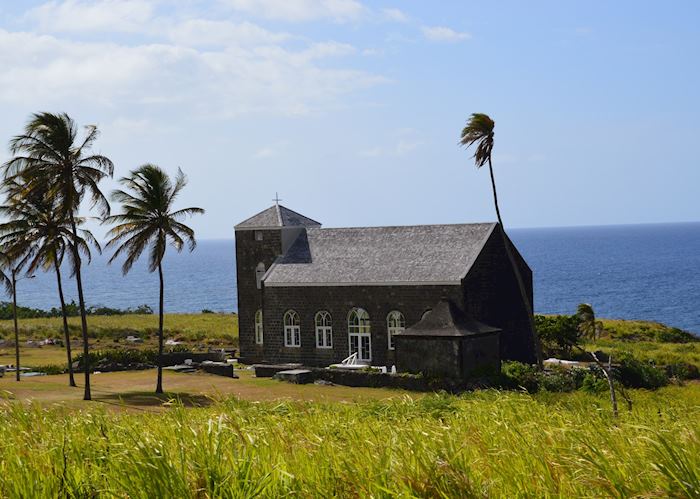 Cliffside church, Saint Kitts & Nevis
