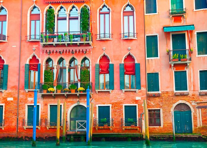 Buildings on the Grand Canal, Venice