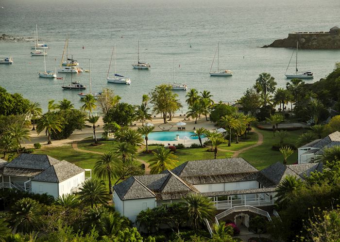Aerial View, The Inn at English Harbour, Antigua