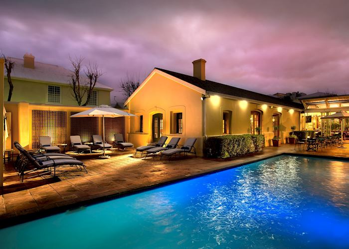 Pool area, The Portswood Hotel