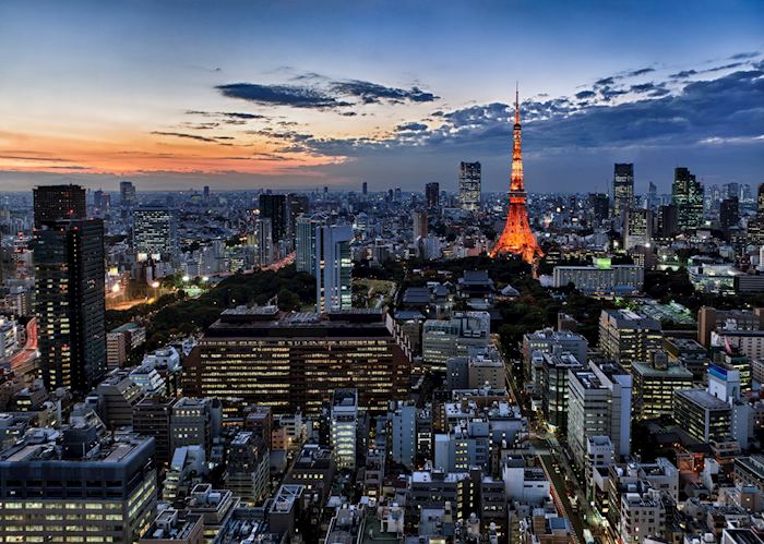 Skyline of Tokyo