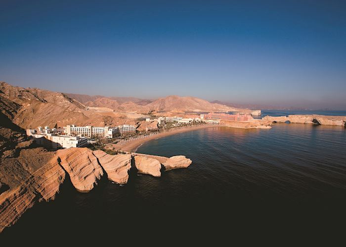 Aerial view, Shangri-La Bar Al Jissah, Muscat