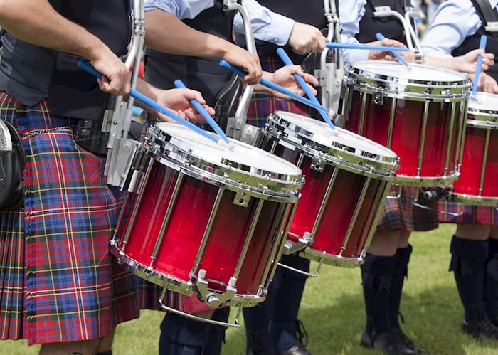 Scottish marching band