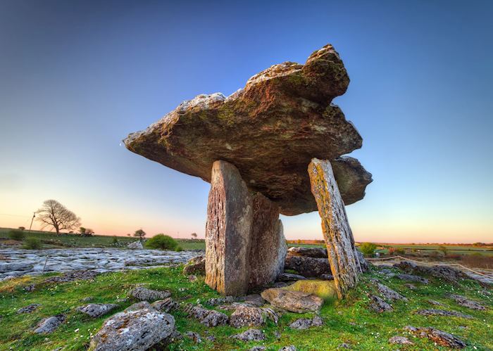 Poulnabrone dolmen in the Burren