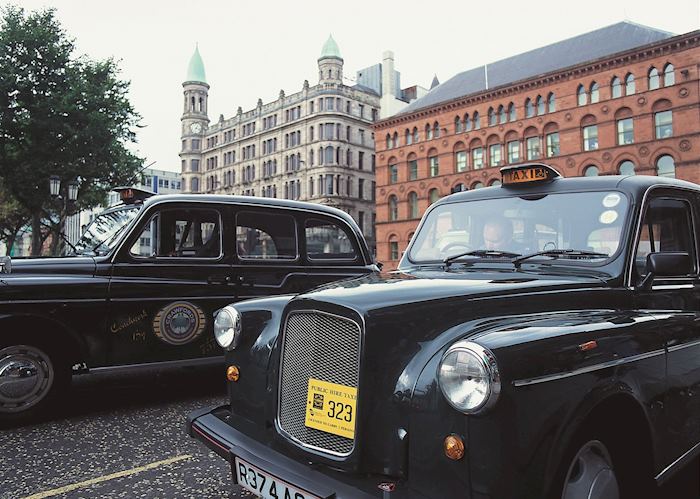 Black cab political tour, Belfast