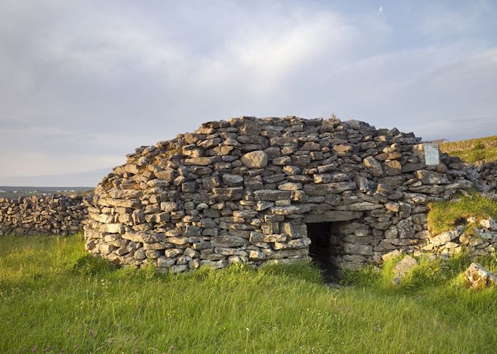 Beehive hut on Inis Mor