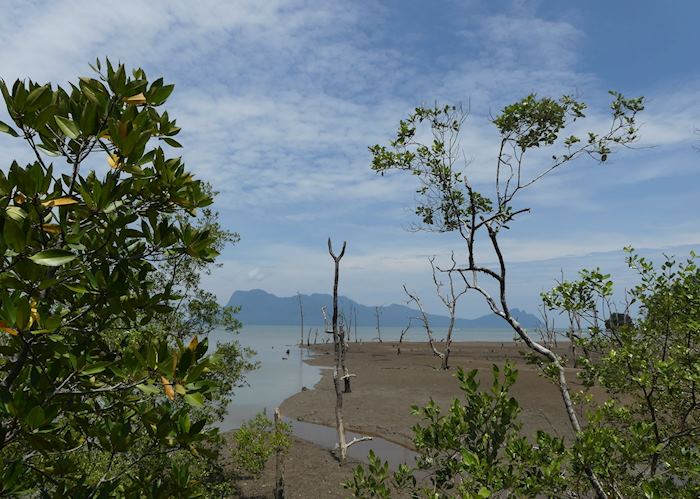 View to Sea from Bako National Park, Sarawak, Malaysian Borneo