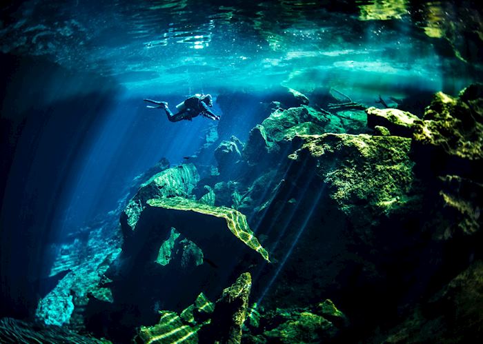 Cenotes in the Yucatan, Mexico
