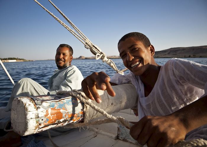 Felucca boat, Egypt