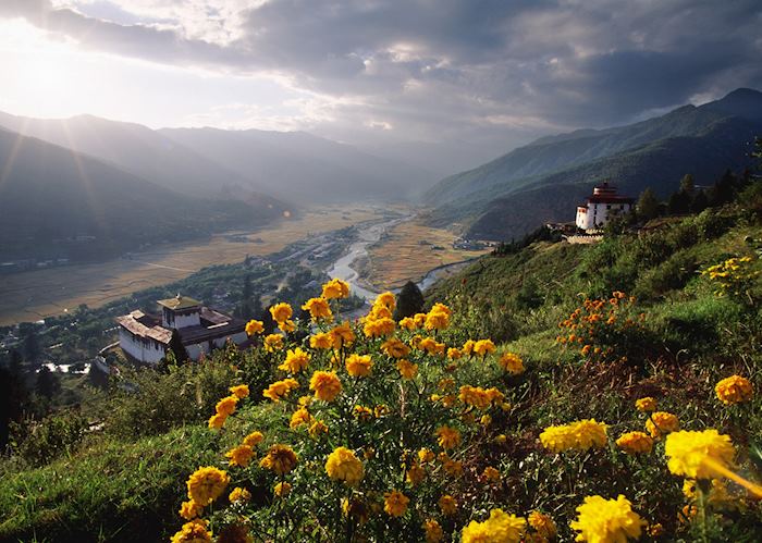 Bhutan mountain scenery
