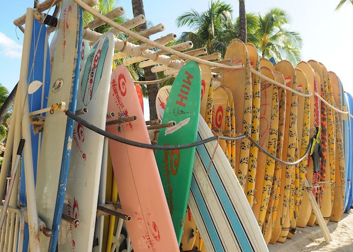 Surfboards, Oahu