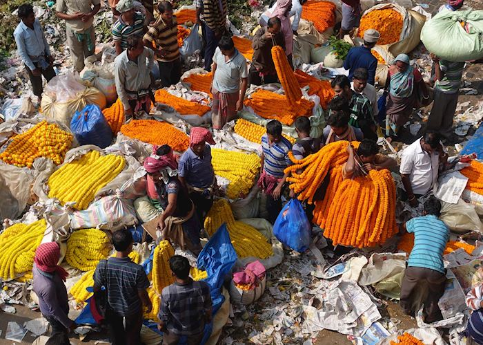 Calcutta Flower Market