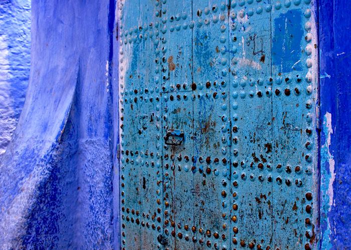 Bab of a traditional riad
