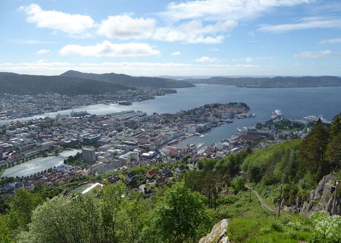 View over Bergen