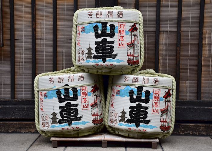 Sake barrels, Takayama