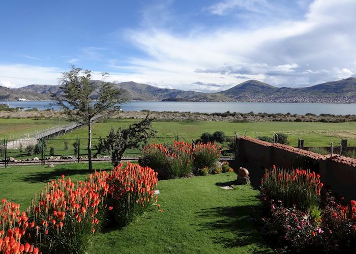 View of Lake Titicaca, Puno
