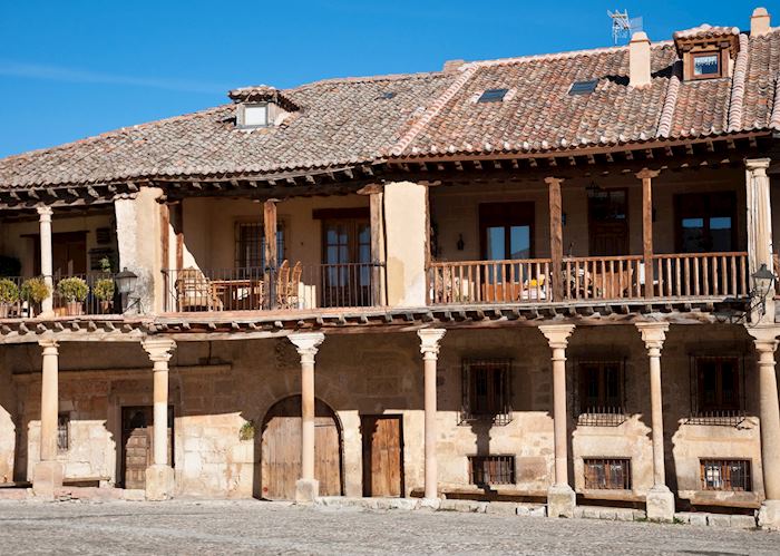 Traditional stone homes, Pedraza