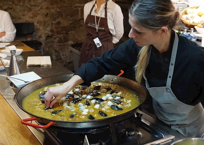 Cooking class, Barcelona