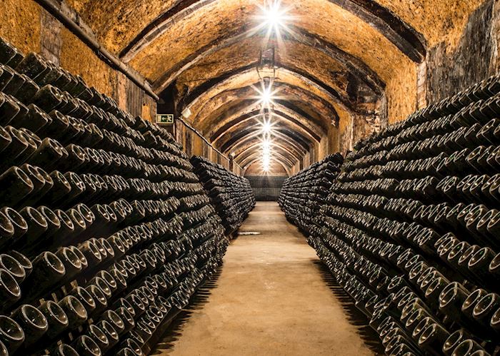 Cava cellars, Penedès wine region
