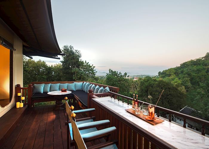 Hilltop tent, Rosewood Hotel