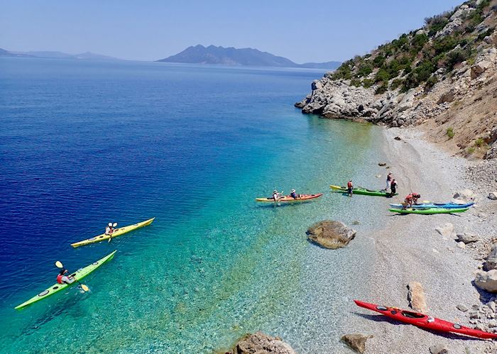 Sunken ruins kayaking adventure, Epidavros