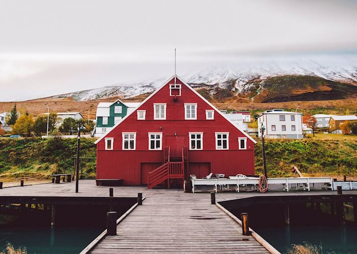 Fishing village in East Iceland