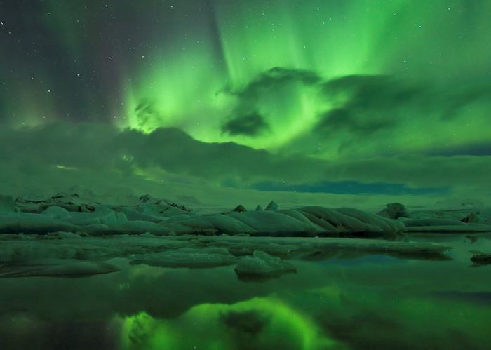 Northern lights in Iceland