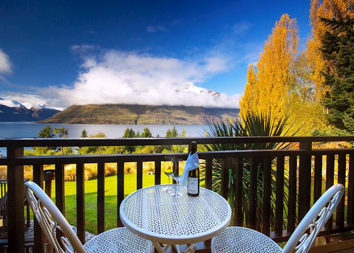 View from the Tahi Room at Hidden Lodge